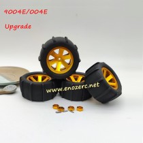 Enoze 9004E RC Car Parts Upgrade Metal Beach Wheels