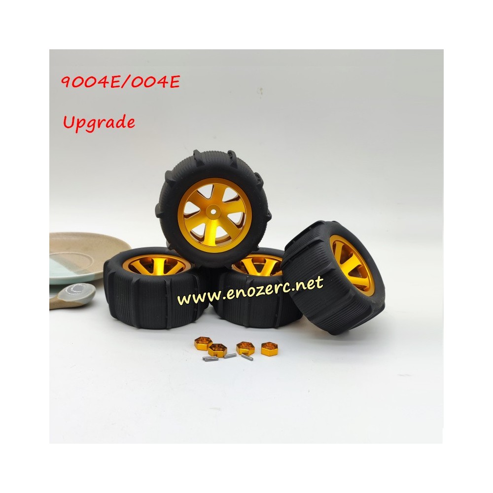 Enoze 9004E RC Car Parts Upgrade Metal Beach Wheels