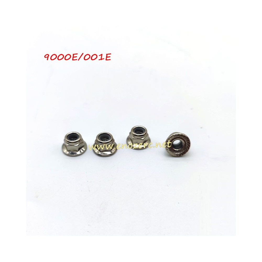 Enoze RC Car Parts M4 Nut P88063 For 1/14 9000E 9002E 9003E 9004E 001E 002E 003E 004E Cars