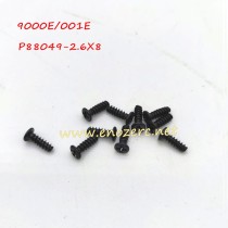 Enoze RC Car Parts 2.6X8PB Screw For 1/14 9000E 9002E 9003E 9004E 001E 002E 003E 004E Cars