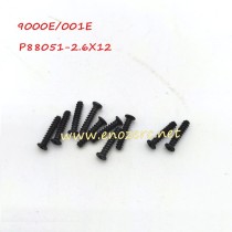Enoze RC Car Parts 2.6X12PB Screw For 1/14 9000E 9002E 9003E 9004E 001E 002E 003E 004E Cars