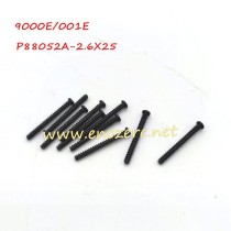 Enoze RC Car Parts 2.6X25PB Screw For 1/14 9000E 9002E 9003E 9004E 001E 002E 003E 004E Cars