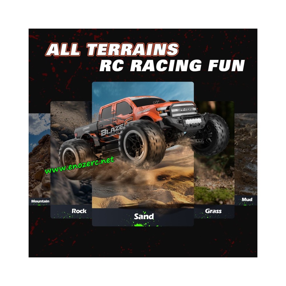 ENOZE 207E Brushless All Terrains High Speed Car