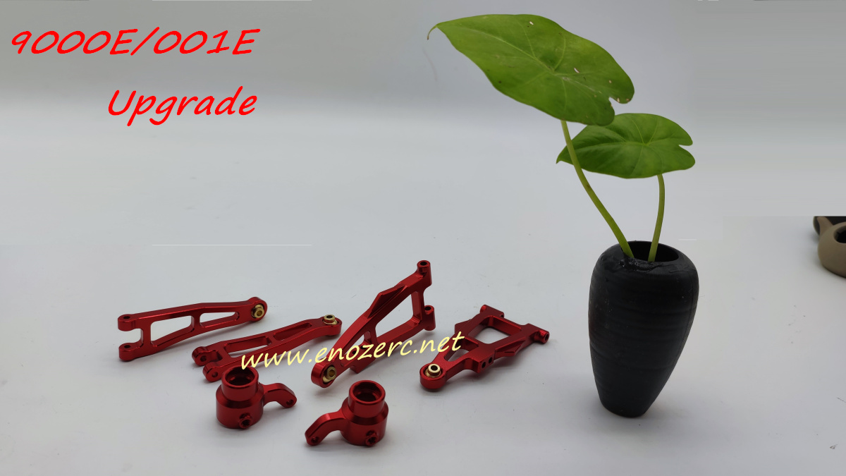 enoze_9000e_001e_rc_car_parts_upgrade_metal_front_suspension_arm_kit