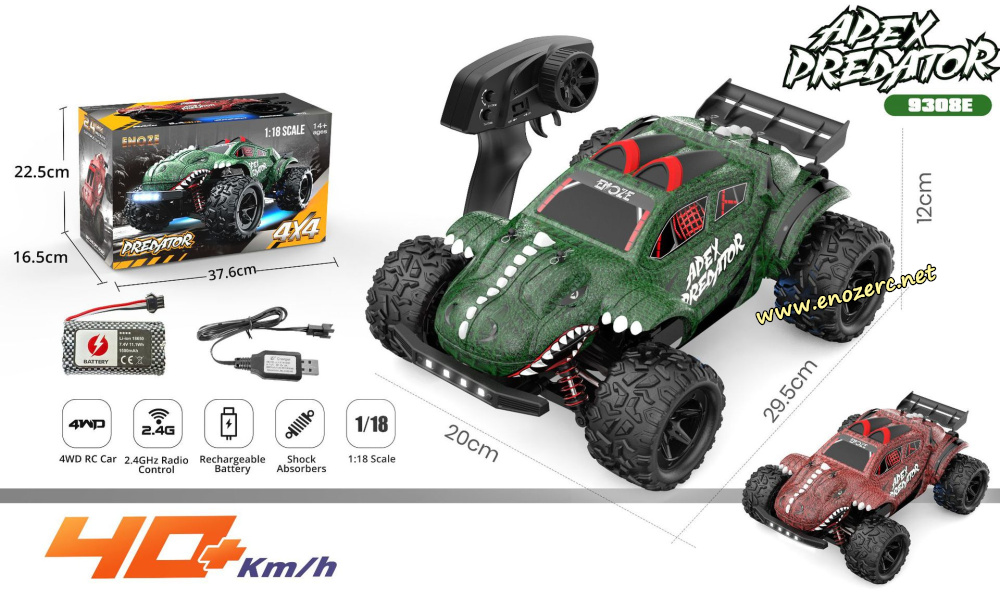 Enoze 9308 Dinosaur high speed rc car