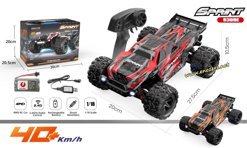 enoze-9309e-high-speed-semi-truck