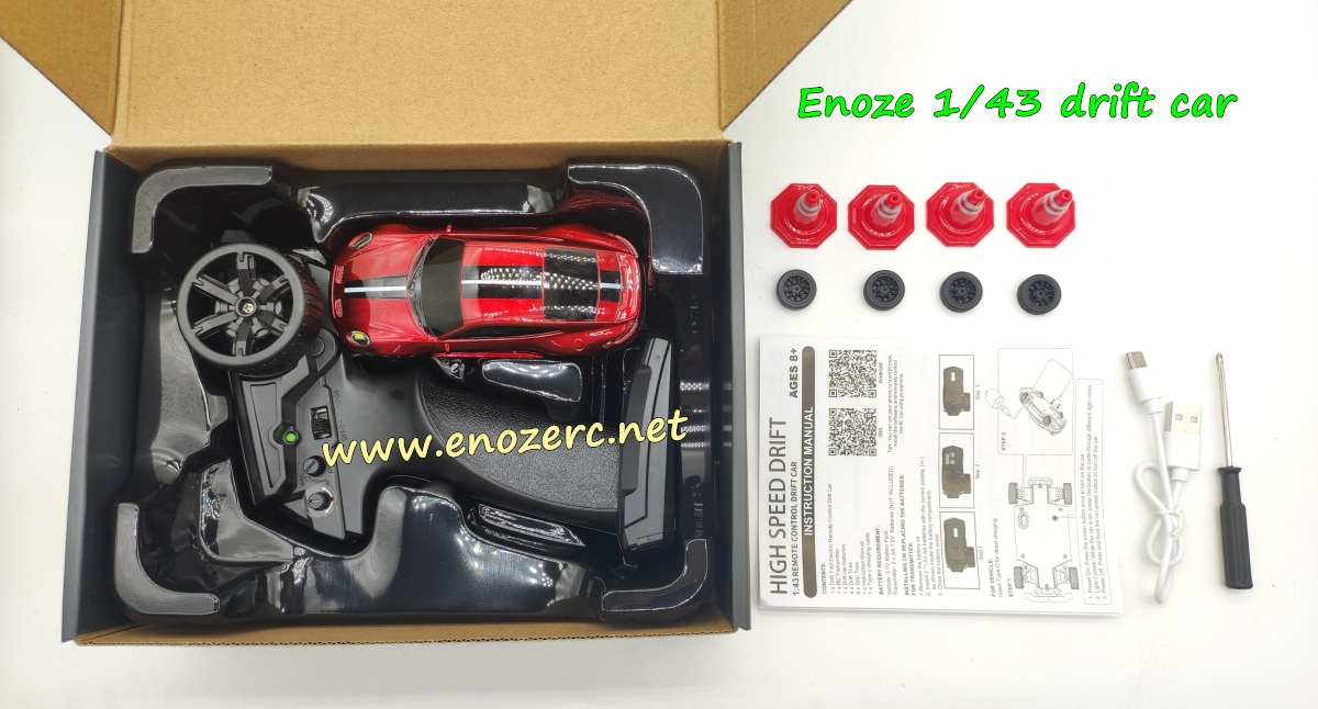 Enoze 8502 1/43 Full Scale 4WD Mini Drift Car