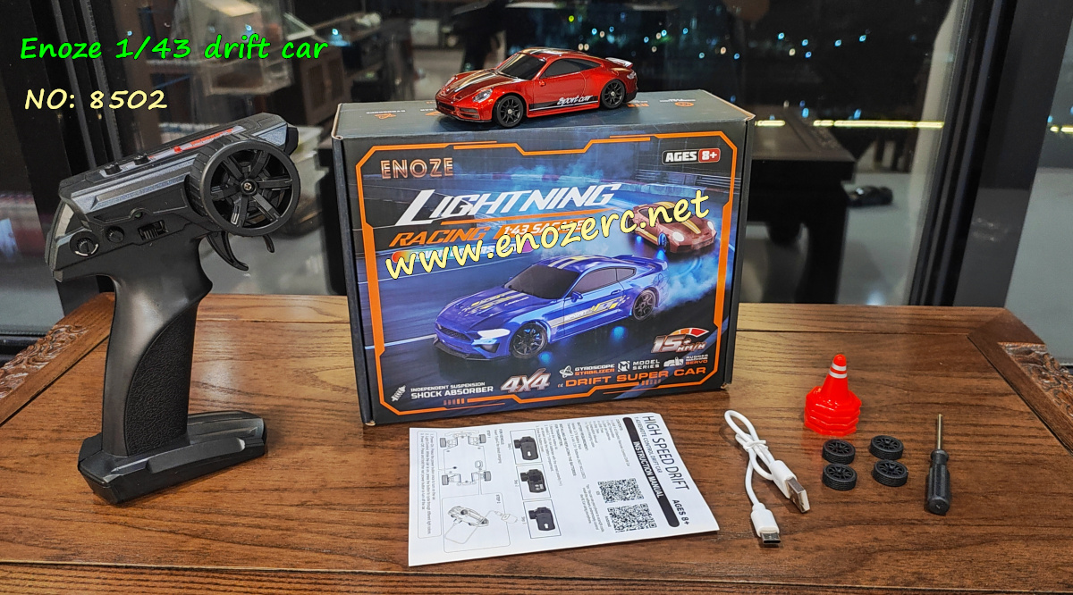 Mini Racing Car Enoze 8502 1/43 rc drift car with gyro