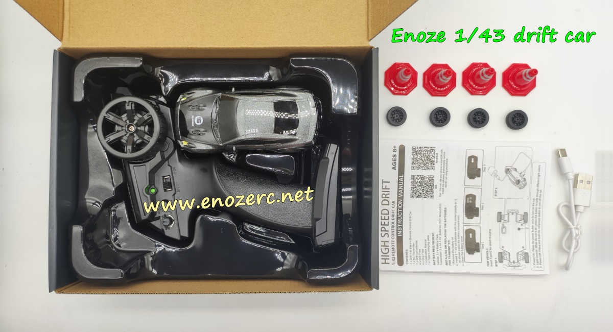 Enoze 8503 1/43 full sacle 4wd mini rc drift car