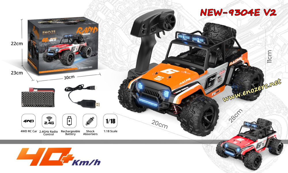 Enoze 9304e v2 4wd off road racing car